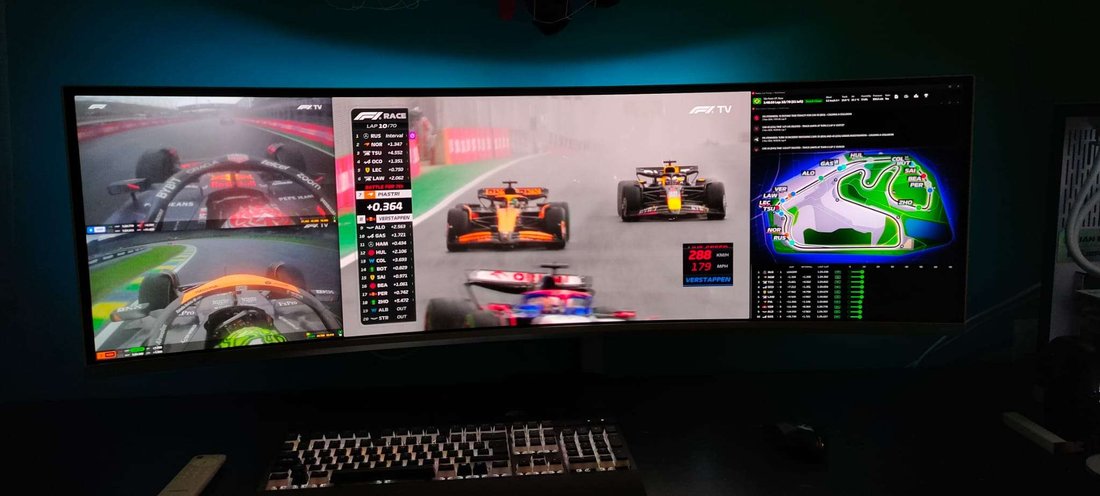 DAFUNK's viewing setup