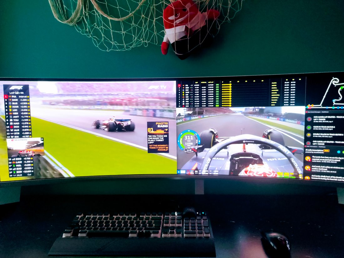 DAFUNK's viewing setup