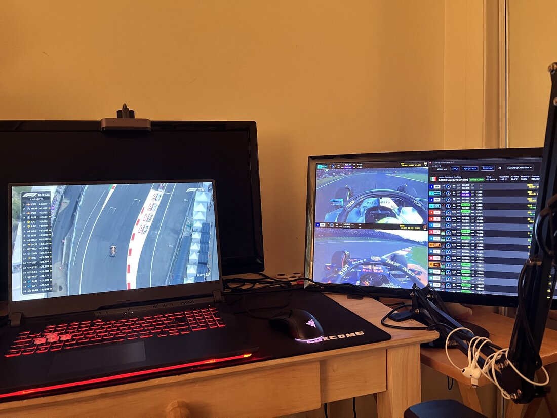 fave's viewing setup