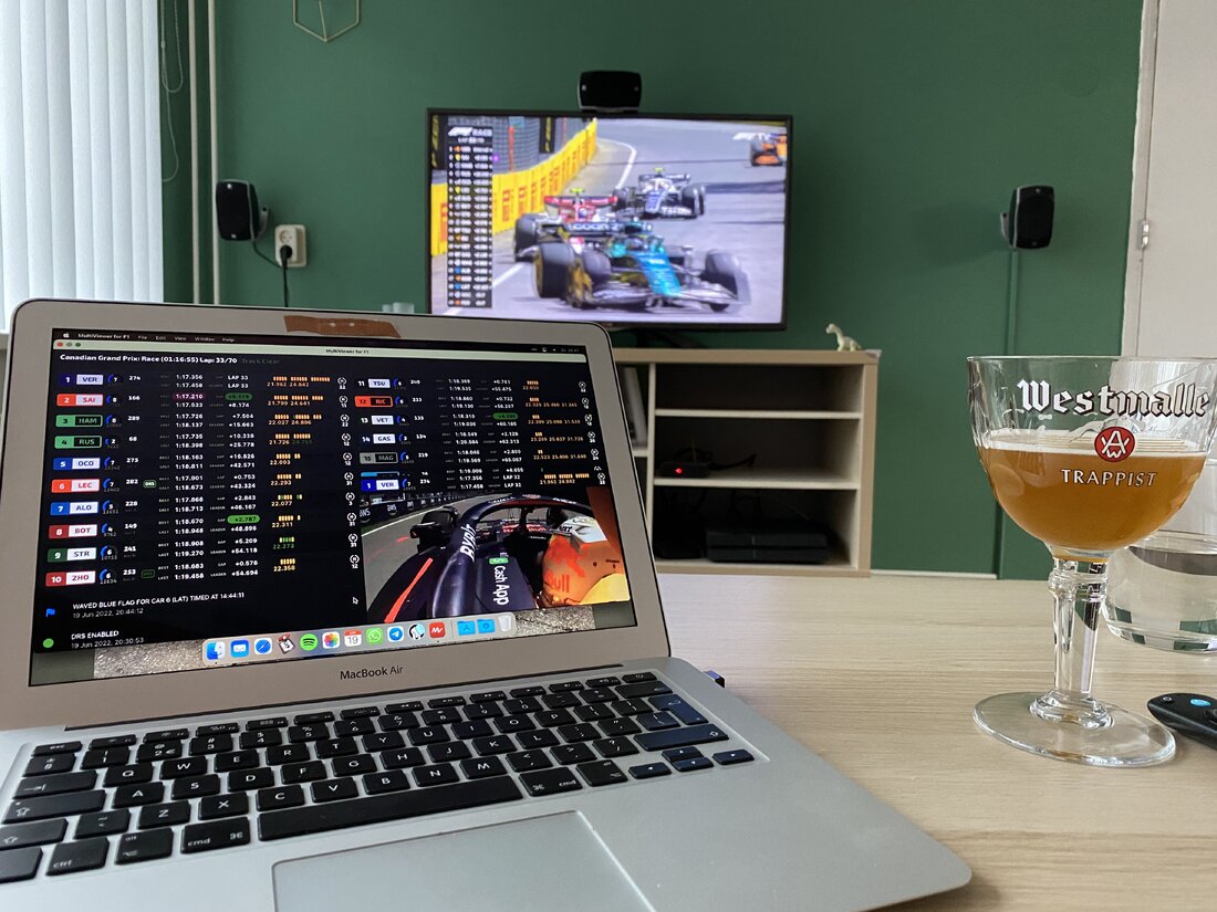 JoostF1's viewing setup