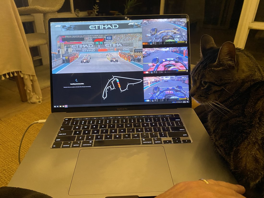 Robertsmania's viewing setup