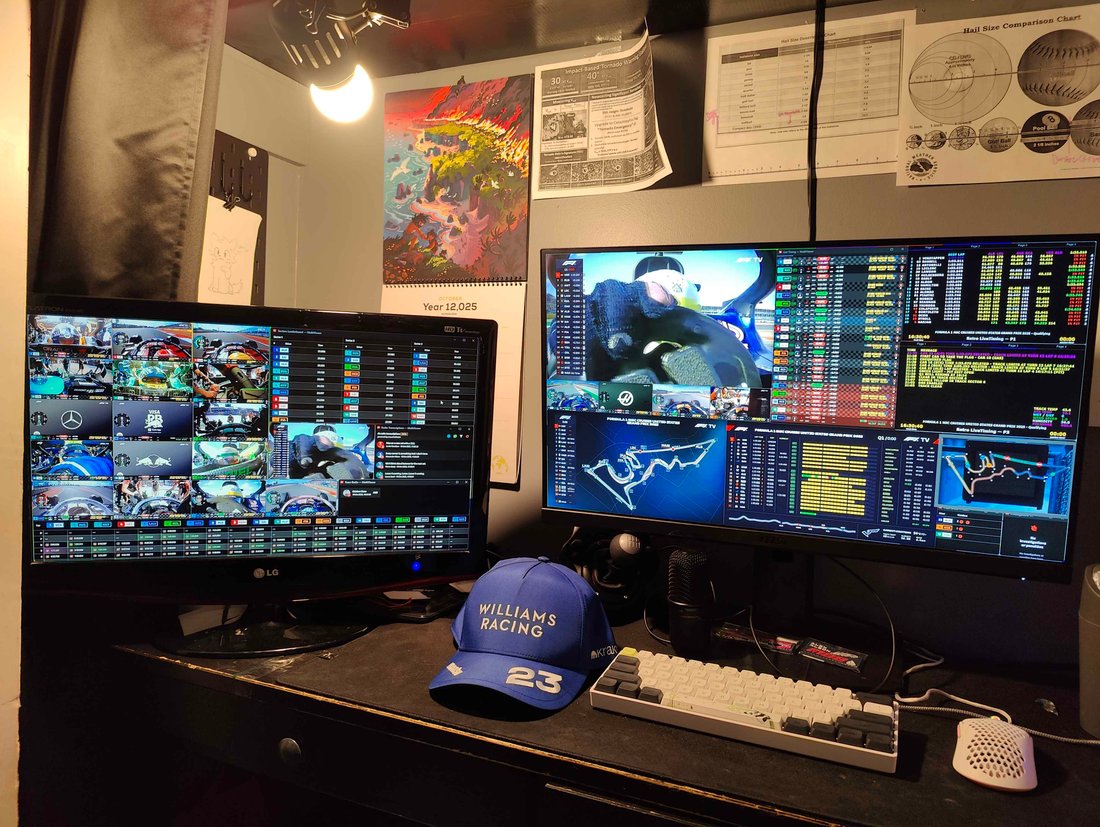 Salty SpaceAce11's viewing setup