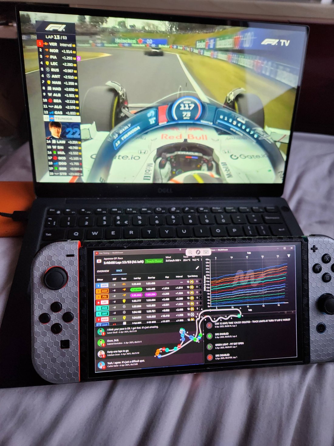 Technoid's viewing setup