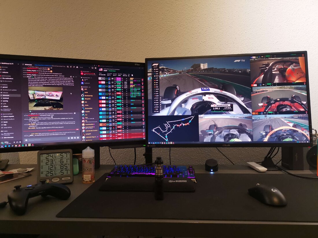 ZiiPlus's viewing setup